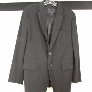 Banana Republic Men’s Black Suit Jacket 42R Tailored Fit Double Vent